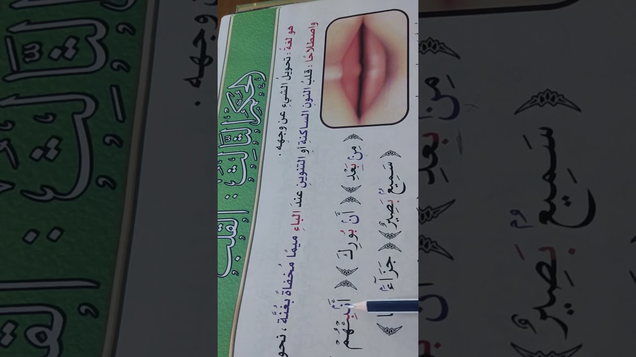 الاڤلاب ( هەڵگەڕانەوی نونی سکوندار وتەنوین) ماموستا/,سهام علي.