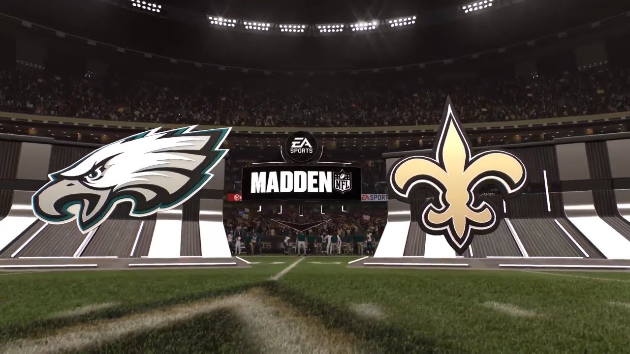 Madden NFL 25 - Philadelphia Eagles Franchise Ep. 3 (vs Saints) - YouTube