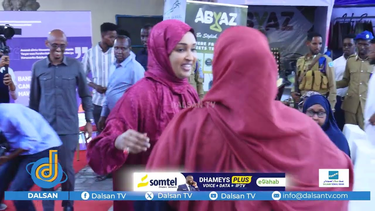 Wasaarada Qoyska iyo Hormarinta Xuquuqul Insaanka oo Muqdisho ku qabaty bandhiga ganacsiga Haweenka