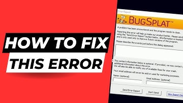 How to fix Bugsplat Error in Filmora 2024 | 100% working