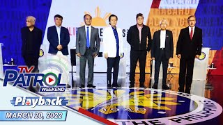 TV Patrol Playback | March 20, 2022