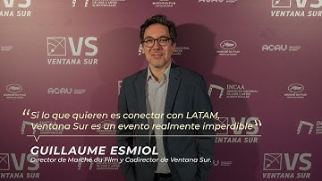 EDICIÓN HISTORICA  | Guillaume Esmiol en Ventana Sur 2025