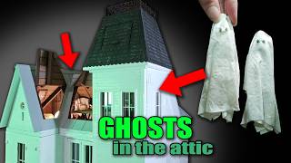 Miniature DETAILS for the Attic Interior 👻 Part 1 - Beetlejuice Dollhouse