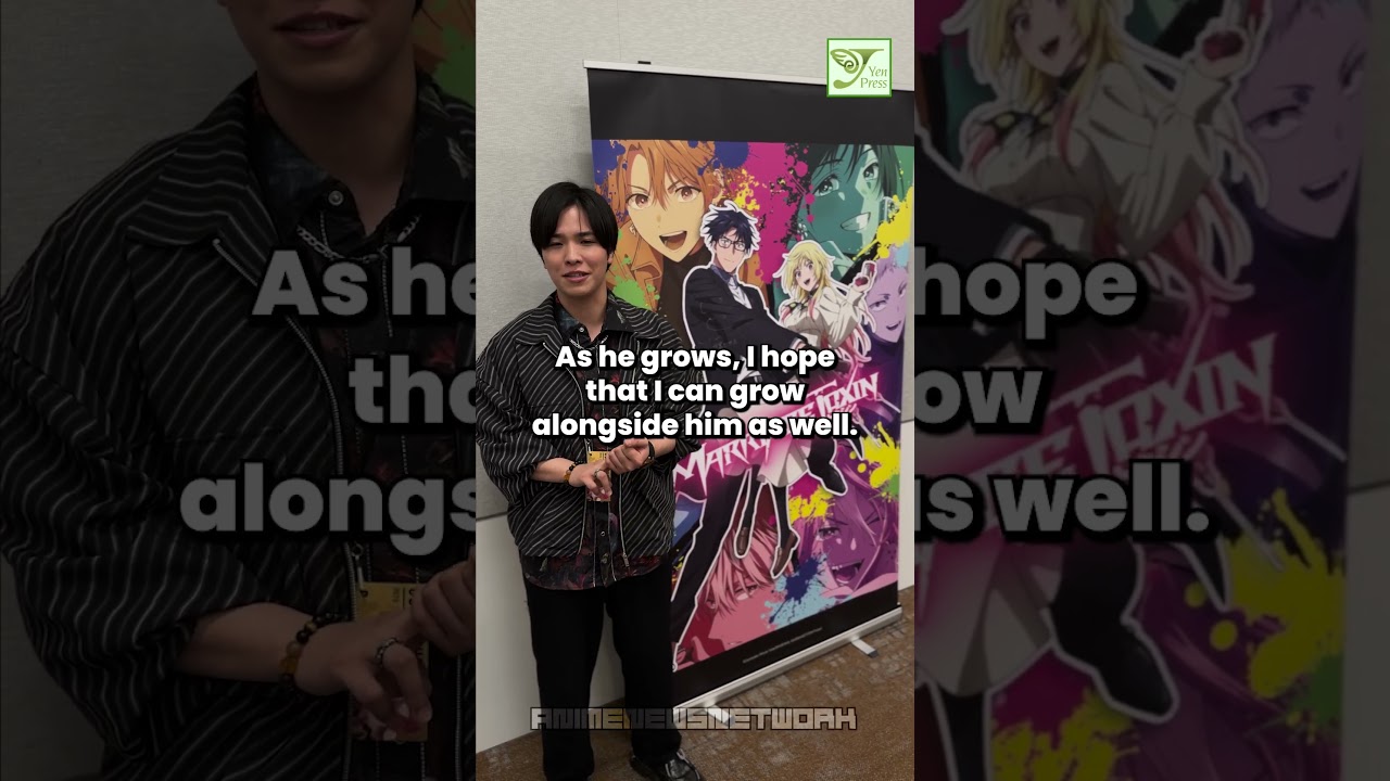 Voz de hikaru gero, dublador de haruki ishiya em marriagetoxin, celebra estreia do anime