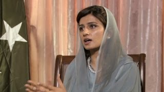 Pakistan FM Hina Rabbani Khar on peace with Afghanistan