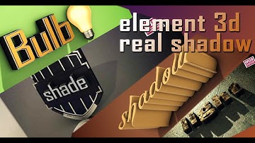 ELEMENT 3d Real shadow (my first work)