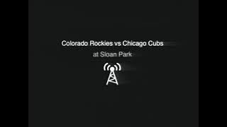 ST29 - Rockies at Cubs - Wednesday, March 30, 2016 - 3:05pm CDT - Cubs.com Webcast