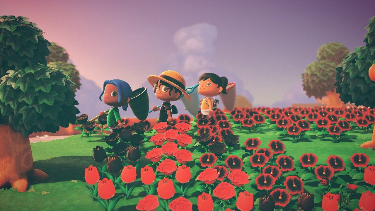 Playing Animal Crossing New Horizons during the Bug off - I am so late ...