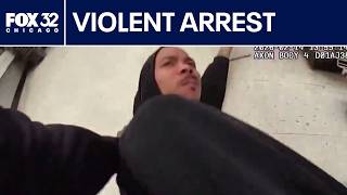 Violent Chicago-area arrest of Uber driver caught on camera