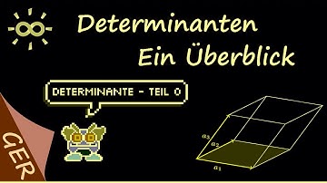 Determinanten - Kurzer Überblick [darkmode]