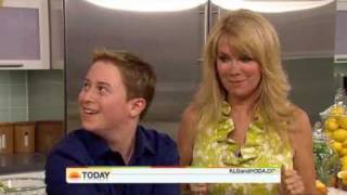 Reed Alexander of 'iCarly' NBC's Today Show Kathie Lee and Hoda Promoting KewlBites