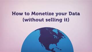 How to Monetize your Data (Hint: You Don’t Have to Sell It)