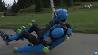 ROLLERMAN – Extreme Downhill Rollerblading Suit