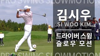 [SLO-MO] 김시우(Si Woo Kim) 드라이버 스윙 슬로우 모션 ｜ 민학수의 All That Golf