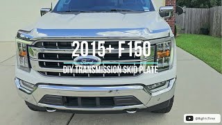 DIY Custom 2015+ F150 Transmission Skid Plate Install