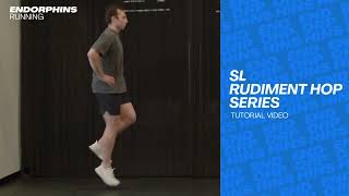 SL Rudiment Hop Series | Tutorial Video | Strength Exercises For Runners