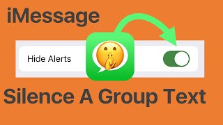 iPhone | How To Silence a Group Text