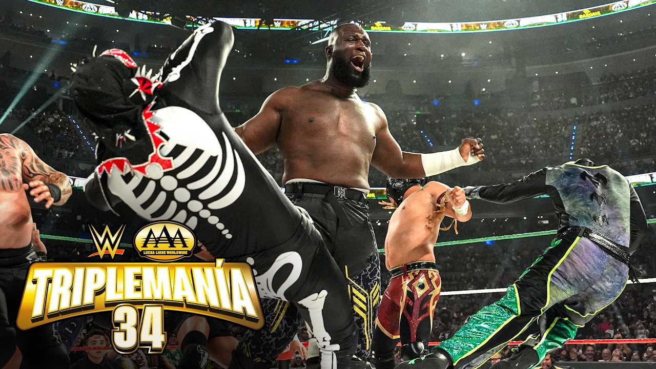 Omos wins Copa Bardahl Match: AAA Triplemanía 34 highlights: Sept. 13, 2026