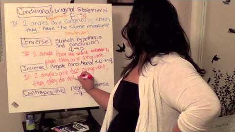 Geometry 2.3 - Condtional Statements