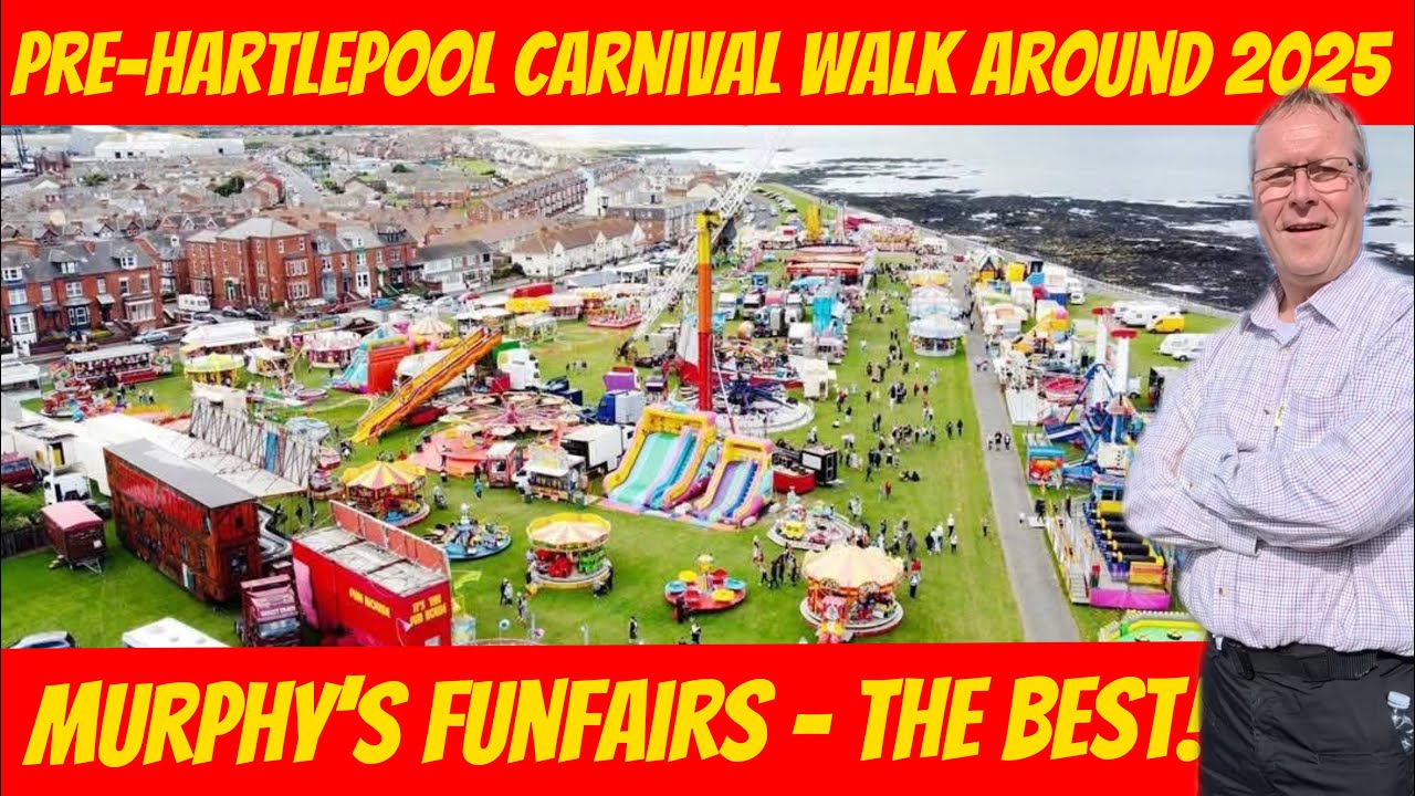 PRE- HARTLEPOOL CARNIVAL 2025 - MURPHY’S FUNFAIRS 