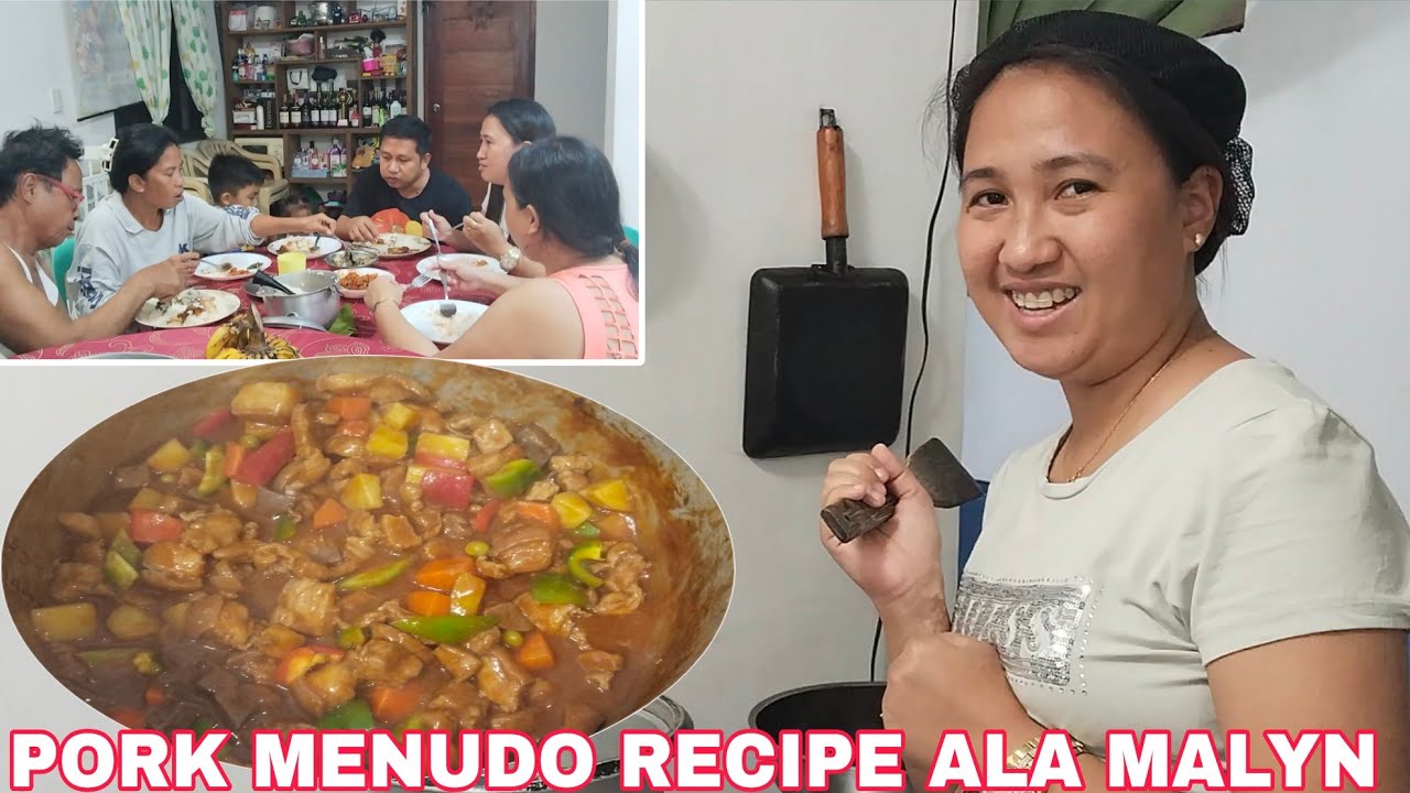 NAGLUTO AKO NG PORK MENUDO/MENUDO RECIPE