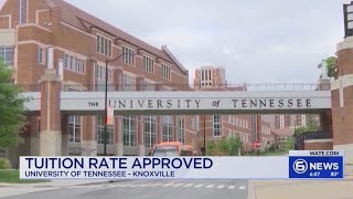 University of Tennessee tuition rate approved