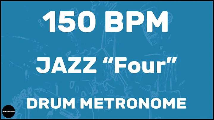 Jazz "Four" | Drum Metronome Loop | 150 BPM