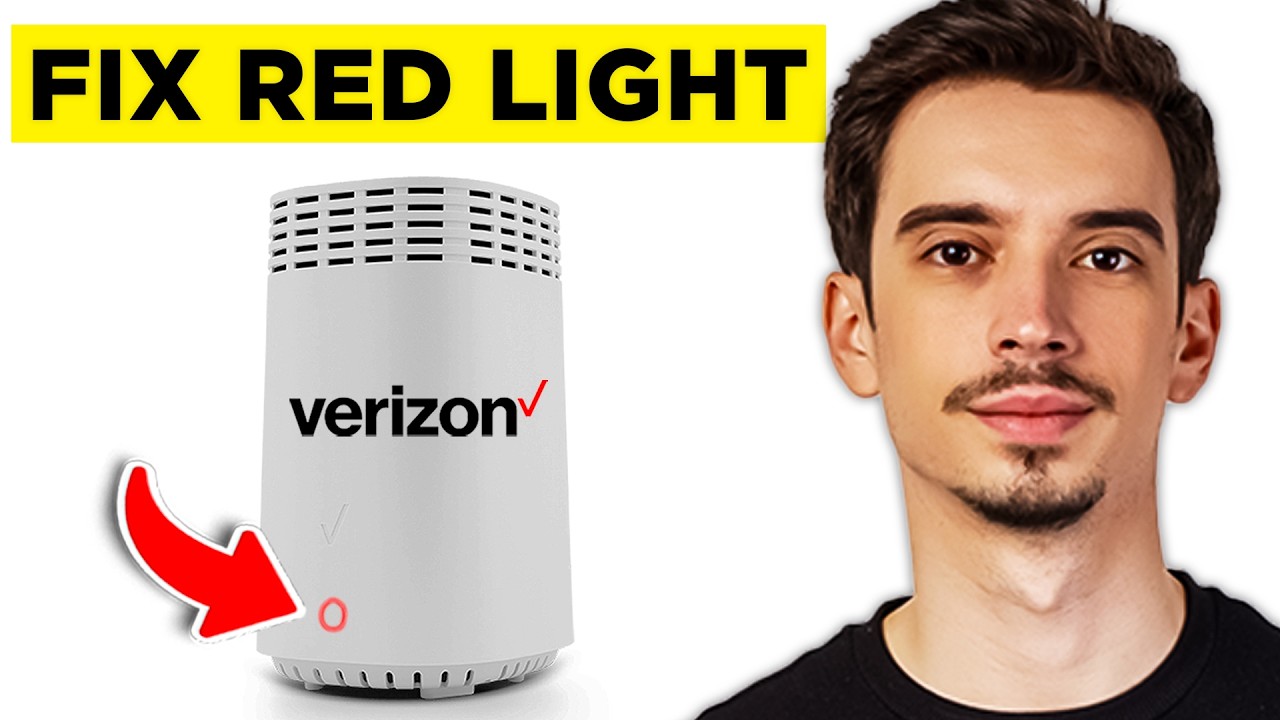 Direct Save Router Red Light How To Fix Verizon Router Red Light (2026) - Step by Step - YouTube