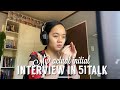 MY ACTUAL INITIAL INTERVIEW IN 51TALK!! | JashVlogging