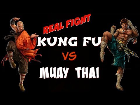 REAL FIGHT | KUNG FU VS MUAY THAI!!!!! BRUTAL HEADKICK!!