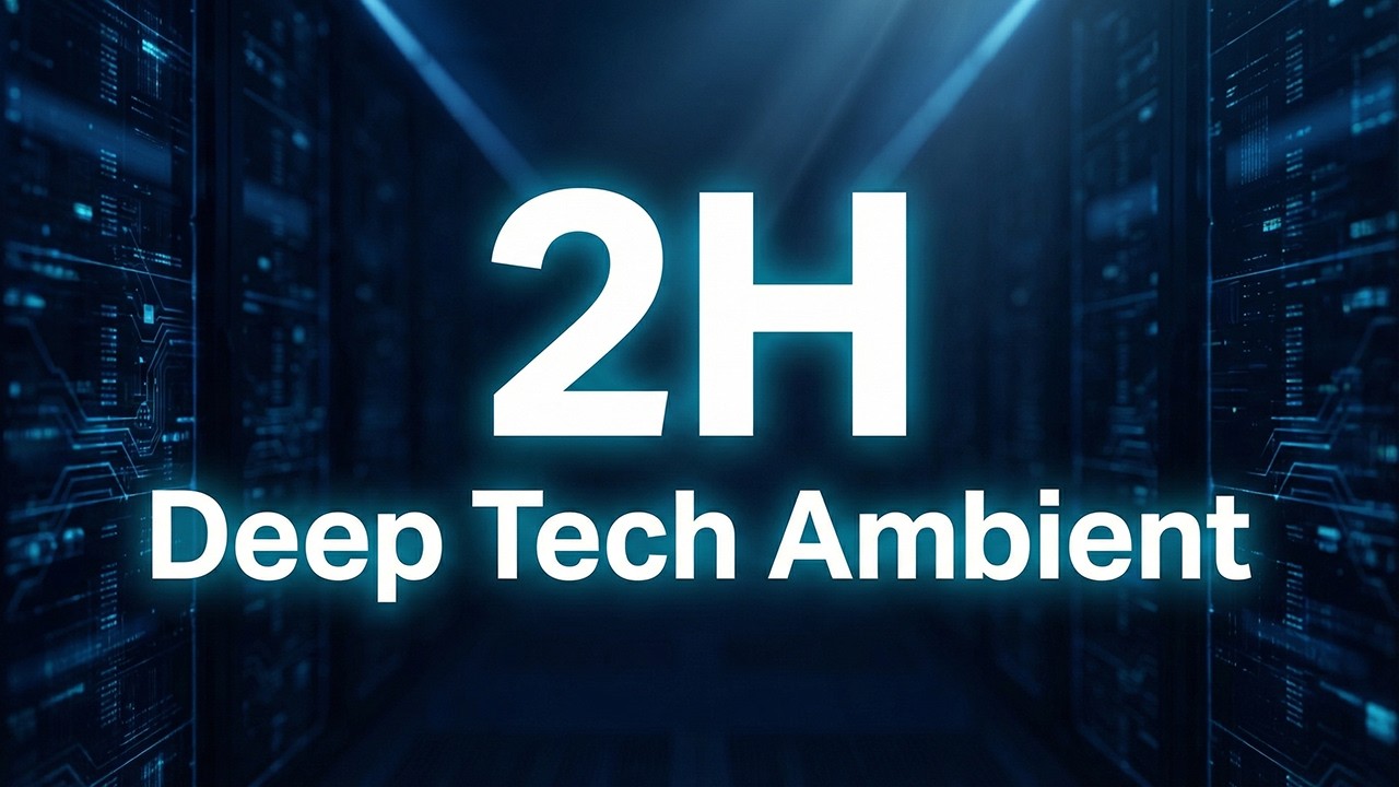 Continuous Operation | 2 Hours Deep Tech Ambient Focus Music