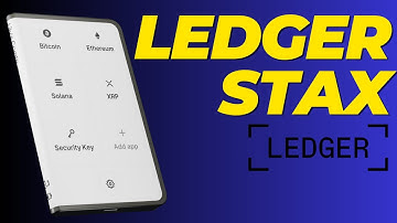 Ledger STAX - Next-Gen Secure Touchscreen Crypto Wallet with Curved E Ink Display