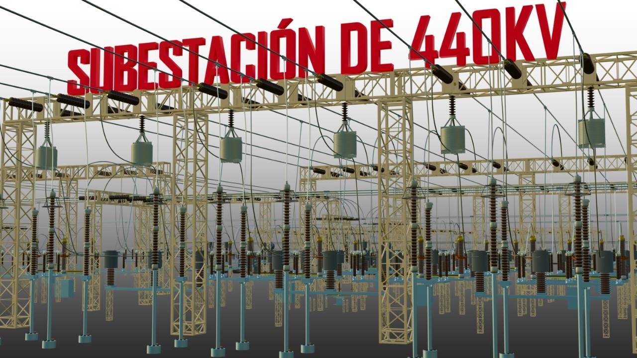 Cómo Funciona una Subestación Eléctrica: De 440 kV a 440 Voltios Explicado Paso a Paso