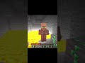 mining with a villager in minecraft
