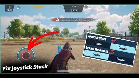 Joystick Stuck probelm solved 100%✅❌| Fast movement + accurate joystick size + placement| PUBG/bgmi