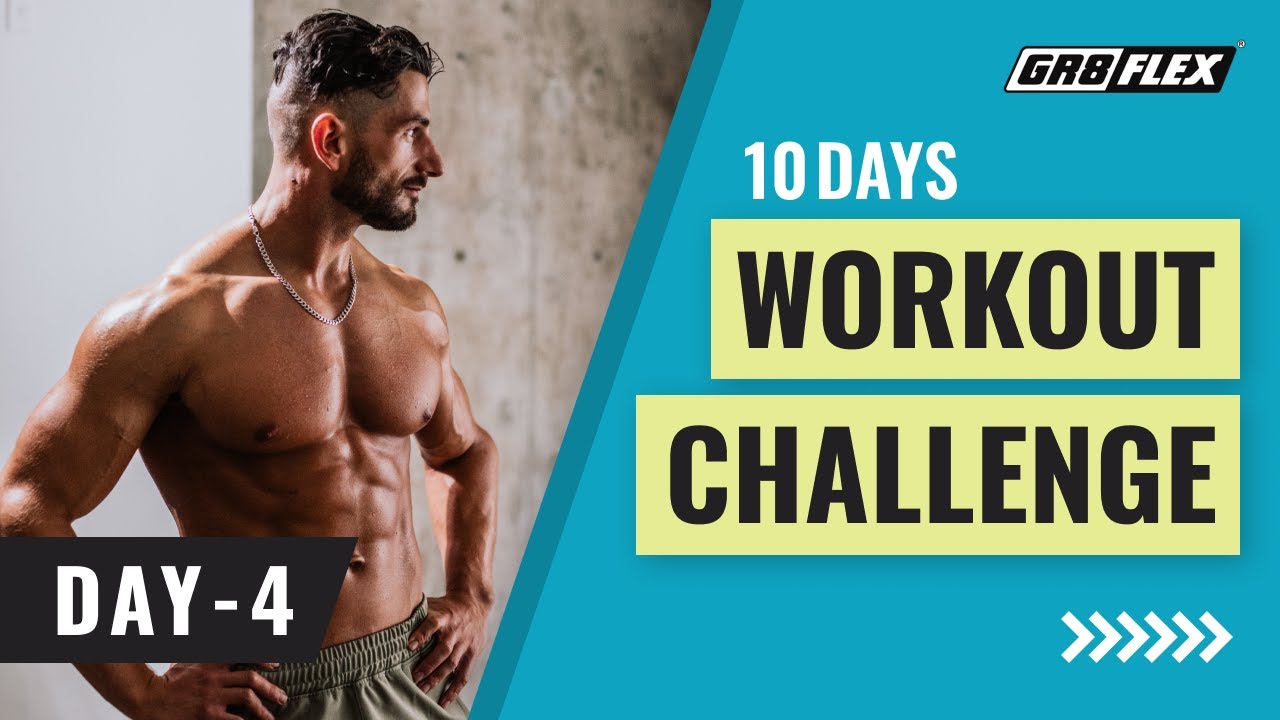 10-Day GR8FLEX Home Fitness Challenge: Day 4: Full Body Workout ...