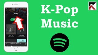 How To Find K Pop Music Spotify iPhone screenshot 4