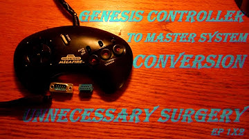 Genesis Controller To Master System Conversion - Unnecessary Surgery