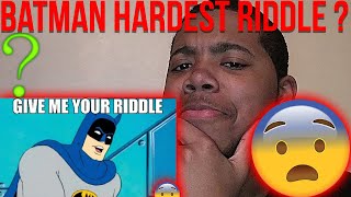 Solid jj Batman Gets Riddled Reaction