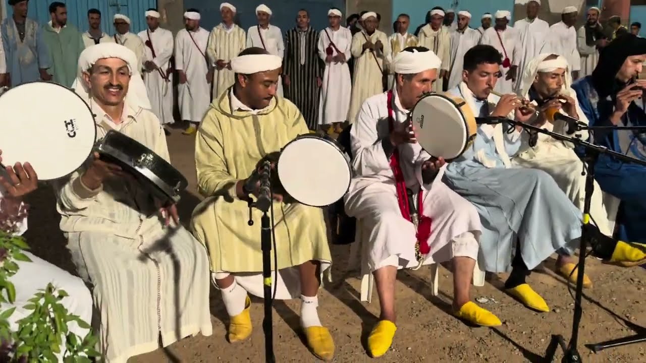 فرجة ممتعة بحفل زفاف بهيج من قلب قبيلة المسيدرة مع ألمع نجوم عواد آيت بعمران