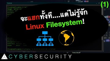 กล่องดำ Cyber The Series | พื้นฐานระบบไฟล์บน Linux Operating System (ตอนที่ 1)
