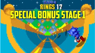 Sonic The Hedgehog 2 - Special Bonus Stage 1 Chaos Emerald