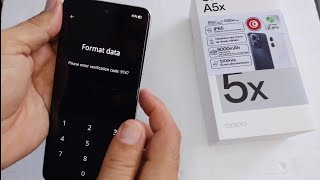 كيفية  عمل فرمتاج لهاتف OPPO A5x how to make a hard reset for OPPO A5x