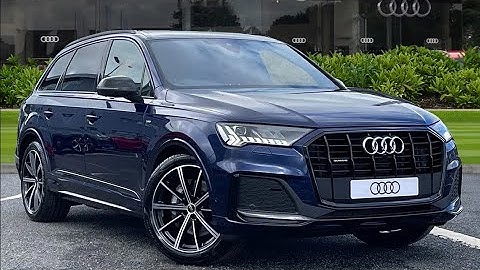 Audi q7 2023 black edition review năm 2024