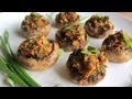 How To Make Stuffed Mushrooms | Hilah Cooking