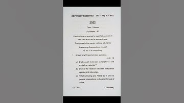 Sem 5 Physics Honours (Major) Question Paper 12 session (2019-22)BBMKU University Dhanbad.