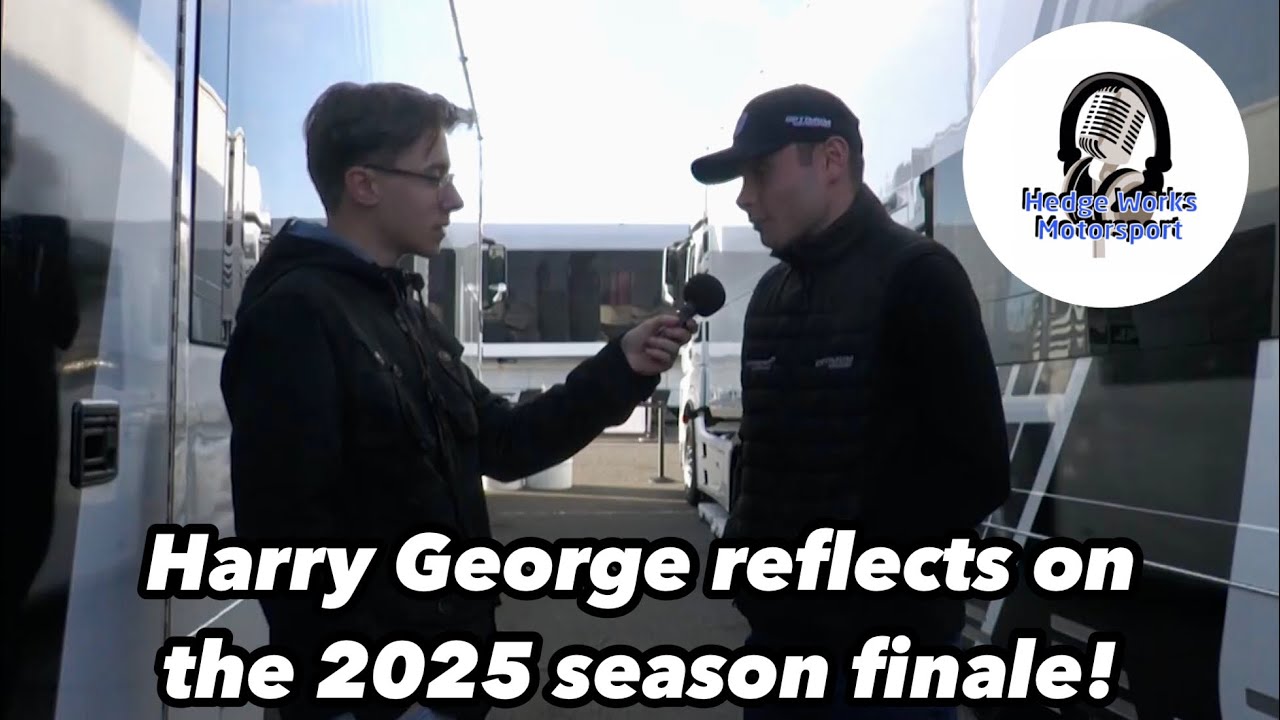 Harry George Racing Harry George reflects on the 2025 British GT season finale! - YouTube