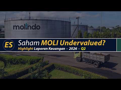 Saham MOLI 2026 Q2 Undervalued? PBV 0,8x Zero Debt tapi Net CFO Turun!