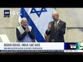 Highlighting the emerging security alignment between Israel, India, and UAE