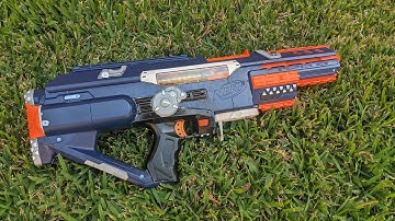 [MOD] Brass-Breeched Nerf Stampede Firing Test